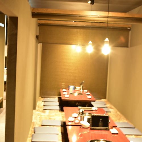掘りごたつ席でご宴会！