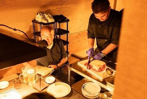 掘りごたつのお座敷もご用意！宴会も可能です！最大42名様まで収容可能！６名様までの個室あります。※写真はイメージとなります。