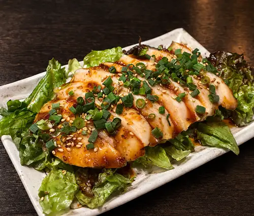 Salted rice malt marinated chicken