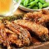 Fried salted chicken wings