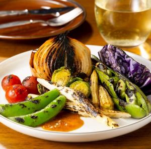 薪火焼き野菜 盛り合わせ