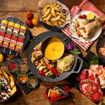 【平日月～木】プラチナスターBBQプラン（アルコール飲み放題）