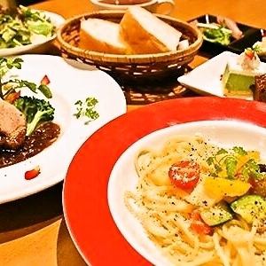 [午餐妈妈派对、女孩派对、午餐宴会♪]午餐全套7道菜+饮料1900日元