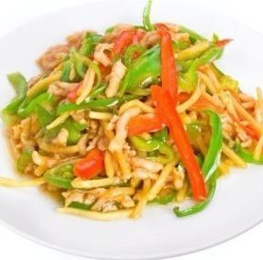 豚肉とピーマンの炒め