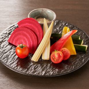 旬野菜のバーニャカウダ