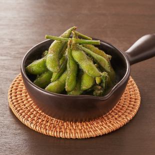 鉄板アンチョビ枝豆