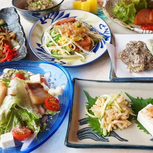 Special Okinawan cuisine using local ingredients ◎