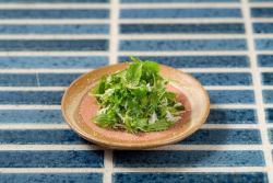 Whitebait and watercress salad