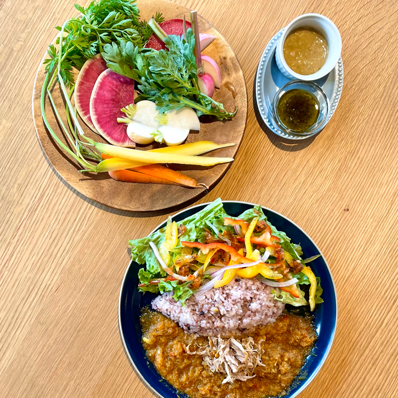 We are proud of our dishes made with fresh vegetables from Ome ☆ Recommended for moms' parties!
