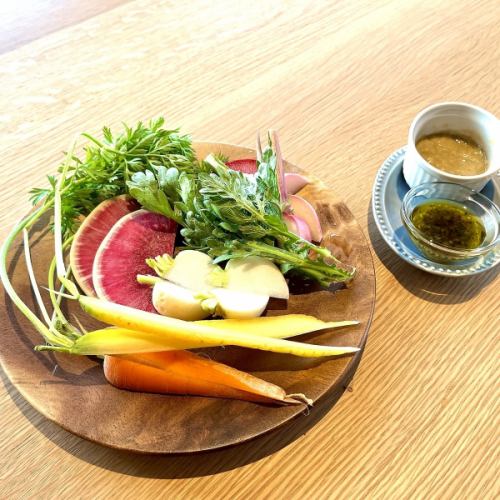 [◆◇Freshly harvested vegetable menu from Shigesho Farm◇◆] The taste of freshly harvested sunlight♪