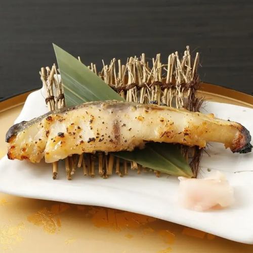 Fresh fish grilled in saikyo sauce