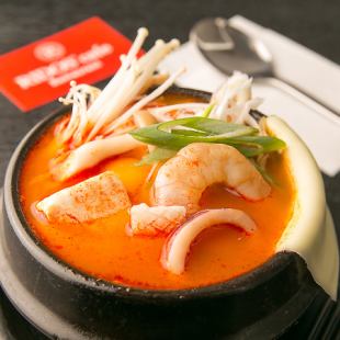 Sundubu 4 types (lunch time only) (warming collagen soup)
