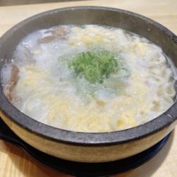 石鍋和牛テールそうめん　《Stone pot wagyu tail somen noodles》