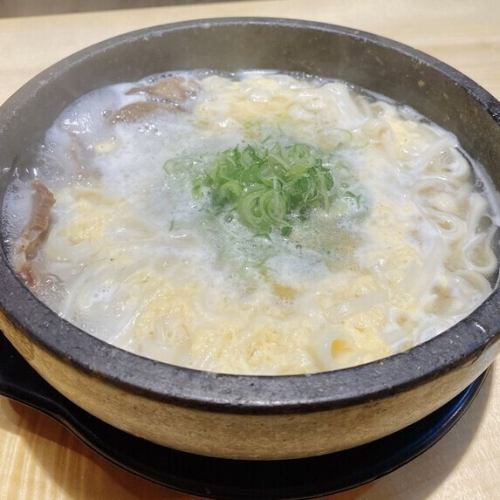 石鍋和牛テールそうめん　《Stone pot wagyu tail somen noodles》