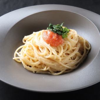 明太子クリームパスタ