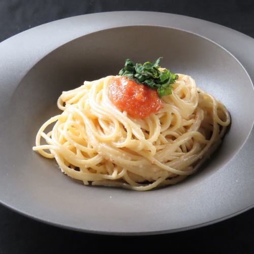 明太子クリームパスタ