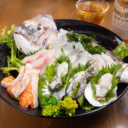 ☆人気NO1☆≪季節のお造りなどが食べられる≫『月読』コース4,180円
