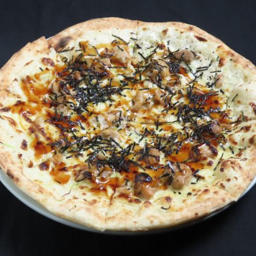 照燒蛋黃醬雞肉披薩