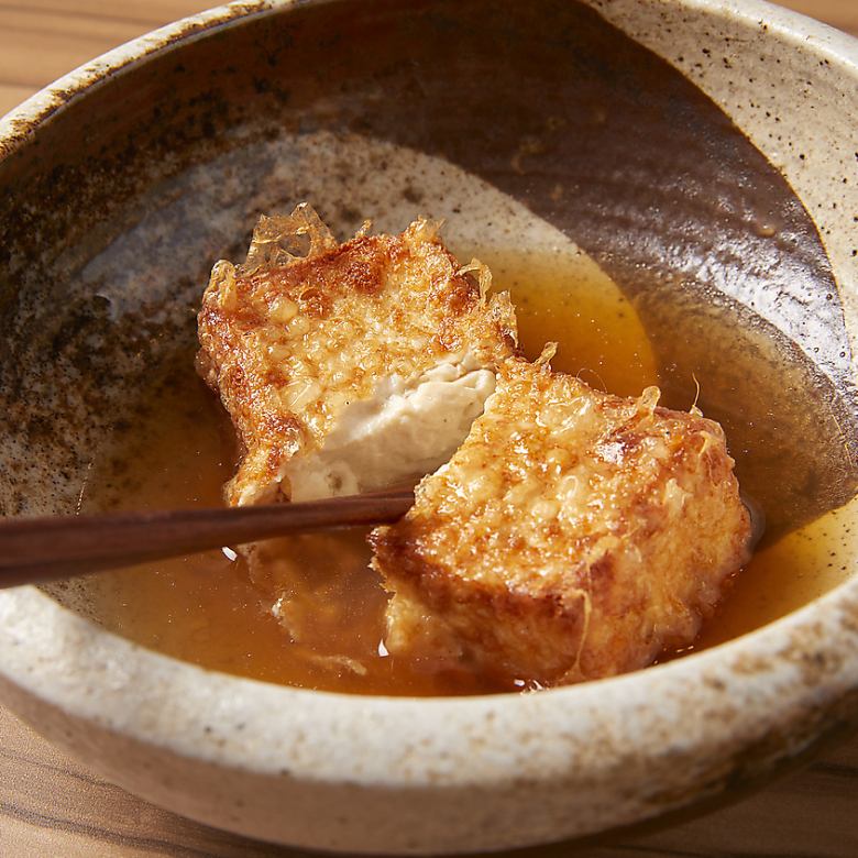 揚げたて厚揚げ