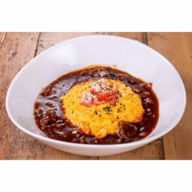 オムハッシュドビーフ【ランチ】