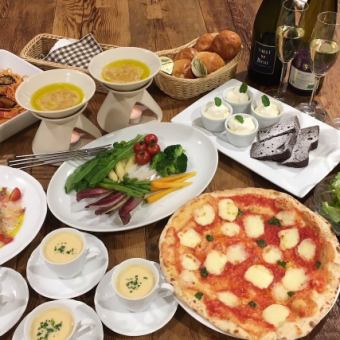 부담없는 모임에 ★전 6품⇒2000엔 코스~