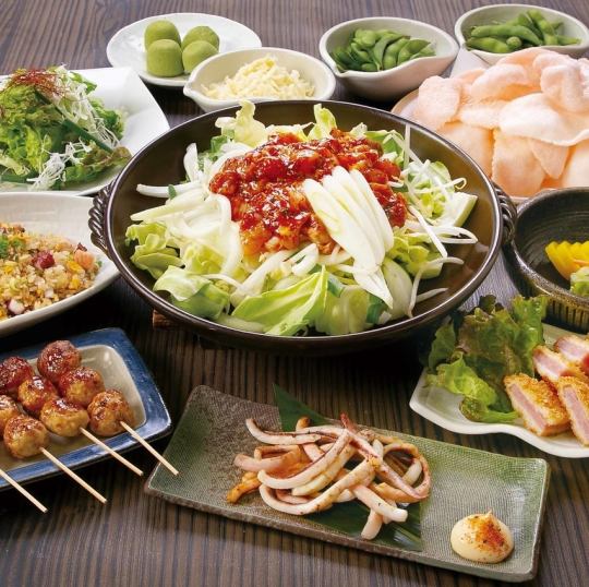 【選べる陶板焼き】楽コース 2時間飲み放題付き◆10品◆4500円