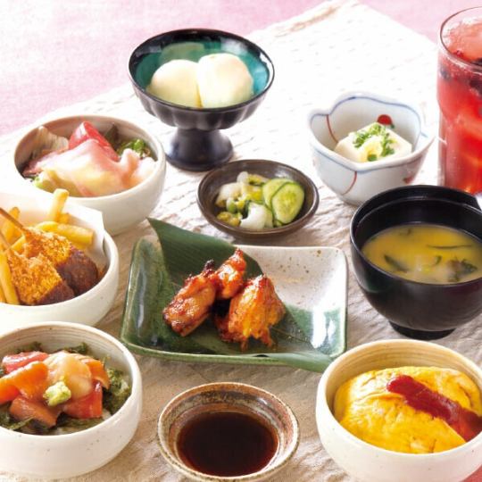 【ランチ限定】女子得ランチコース全8品1400円