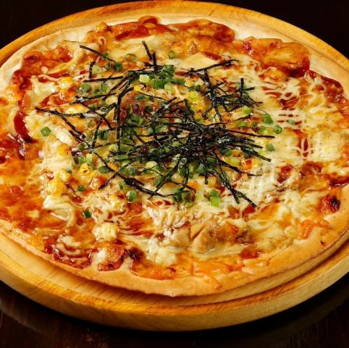テリヤキチキンピザ
