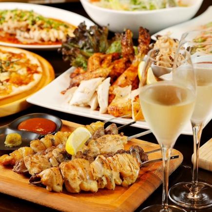 ★3時間飲み放題付き★わがまま女子会コース! お料理7品付 4,000円