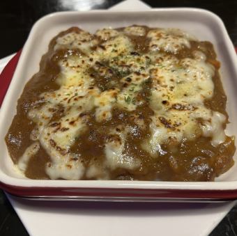 たっぷりチーズの焼きカレー