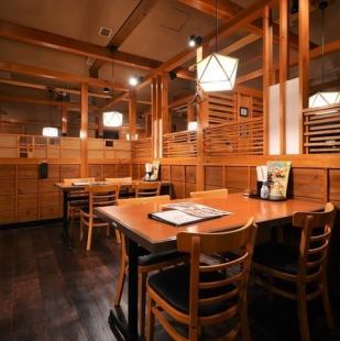 人数に合わせてお席をご用意いたします♪