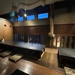 8名様までご利用可能な半個室をご用意◎家族や友人とご一緒に♪