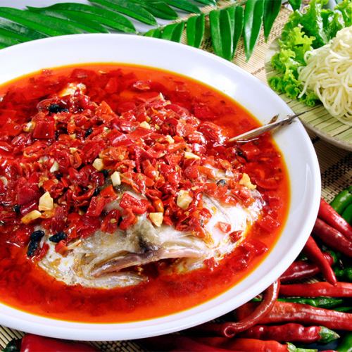 Spicy fish soup with Sichuan peppers Small (serves 2-3)