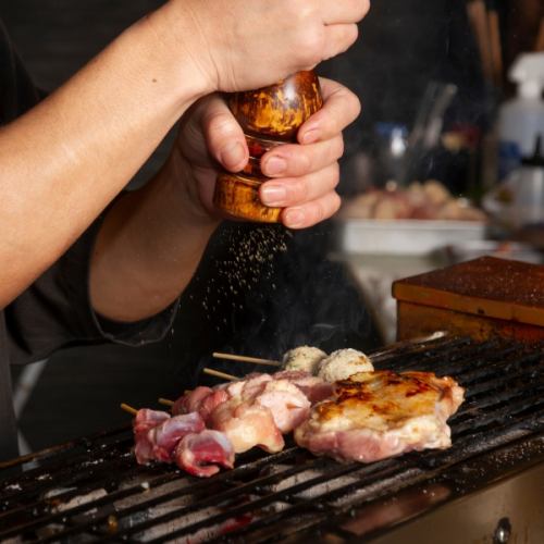 ◆こだわりの炭火焼鳥