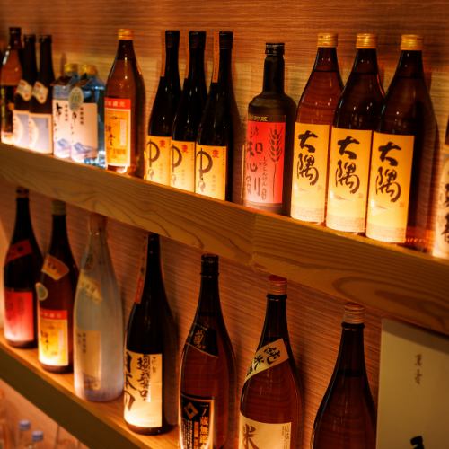 店主こだわりのお酒