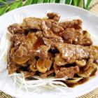牛肉の黒胡椒炒め／牛肉としめじの四川風炒め