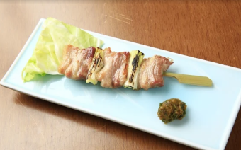 Pork skewers