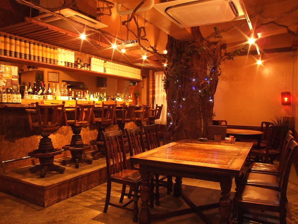 落ち着いた空間と美味しい料理が楽しめる空間です。