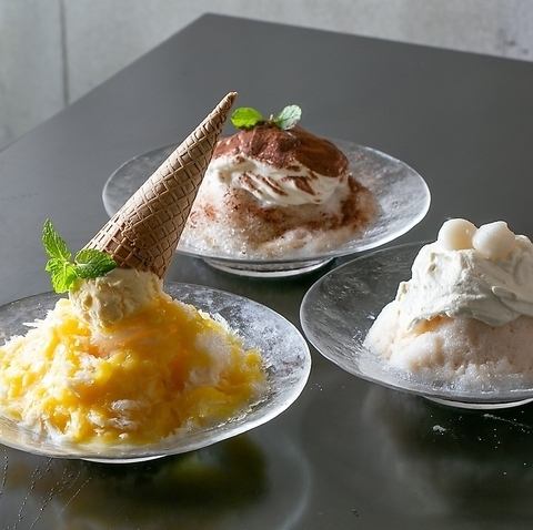 7月OPEN！日本酒×かき氷の新感覚スイーツ♪