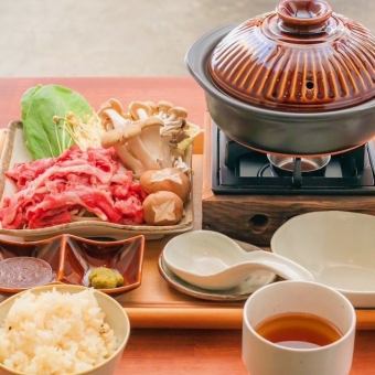 厳選牛肉鍋ランチ