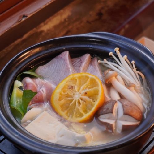 柚子香る。柚子塩鍋ランチ。