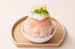 桃アールグレイ氷