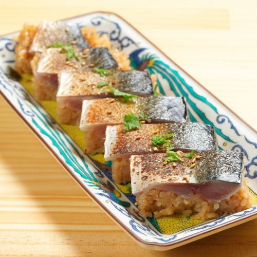 当店名物の棒寿司