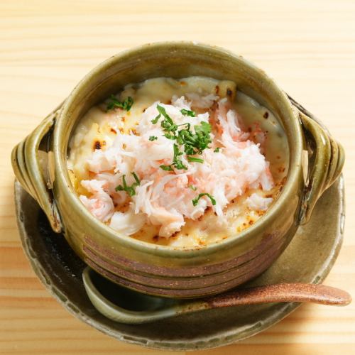 毛蟹グラタン