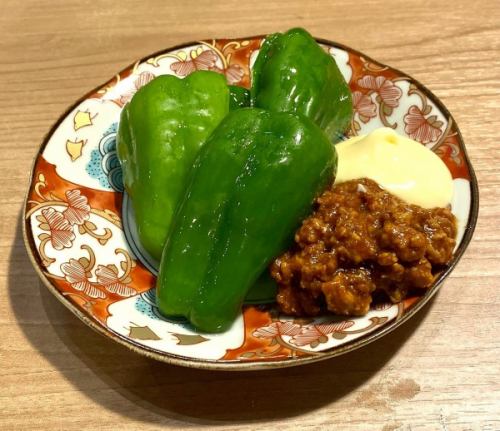 肉味噌ピーマン