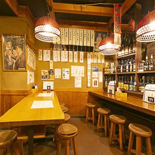 The interior of the store is warm and warm.We have various types of seats, such as counter seats, table seats, and digging table seats.For company drinking parties, girls-only gatherings, dining with friends and family ◎ We look forward to your visit ★