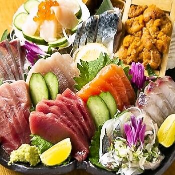 Assorted sashimi (10 pieces)