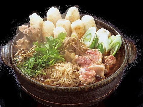 Authentic Odate Kiritanpo hot pot with offal