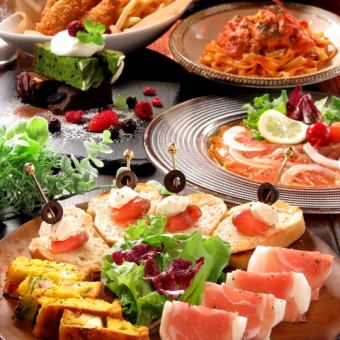【ランチ限定特別コース】120分飲み放題付全7品3,500円