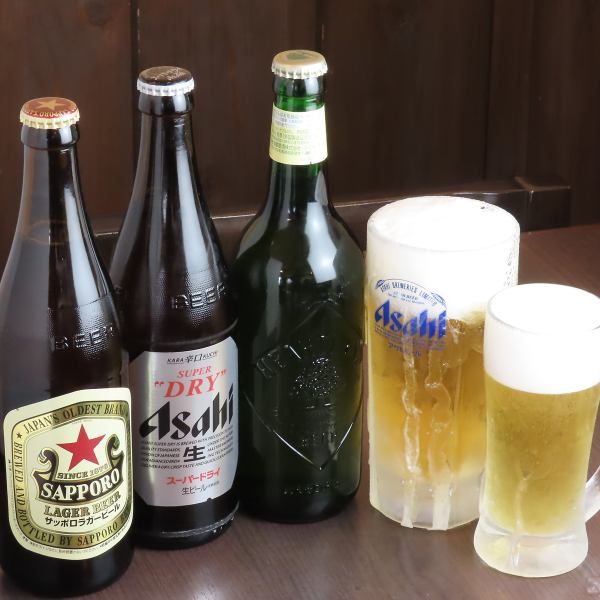 【◆至福の一杯◆】皆でカンパイ♪冷たさが際立つビールで、心も体もリフレッシュ！